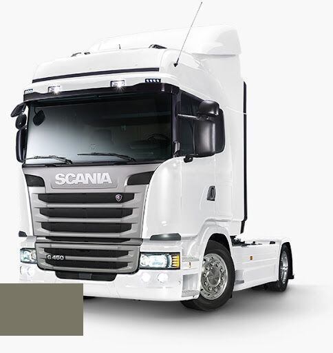 Levně Autolak ve spreji Scania 1366664 GREY RAL7003 kvalita autolaku Profesionální (2K)
