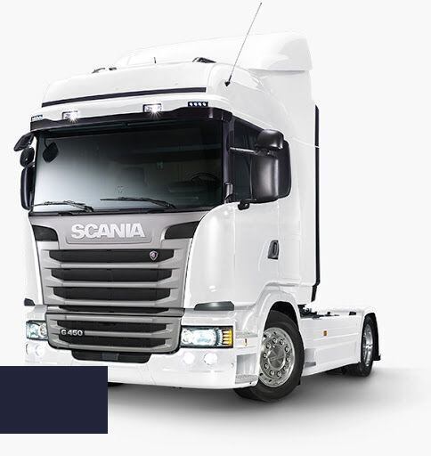 Levně Autolak ve spreji Scania 2278392 BLUE kvalita autolaku Profesionální (2K)