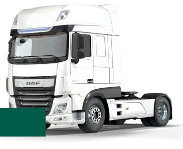 Levně Barva na auto ve spreji DAF 754039 OPALGRUEN RAL6026 kvalita autolaku Profesionální (2K)