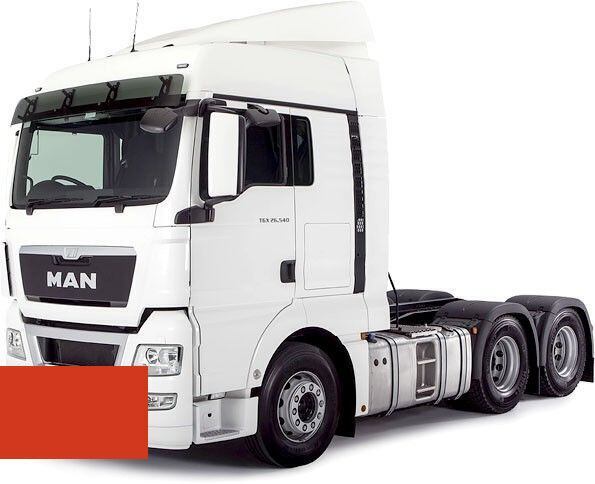 Levně Autolak ve spreji MAN 2528 DAF NATIONAL ORANGE NR 207 kvalita autolaku Profesionální (2K)
