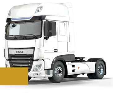 Levně Barva na auto ve spreji DAF 1814756 YELLOW F9562 kvalita autolaku Profesionální (2K)