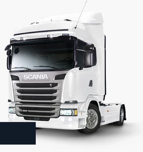 Levně Autolak ve spreji Scania 1539603 BLUE ATLANTIC kvalita autolaku Profesionální (2K)