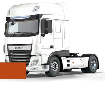 Levně Barva na auto ve spreji DAF 754043 ROTORANGE RAL2001 kvalita autolaku Profesionální (2K)