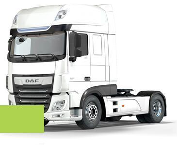 Levně Barva na auto ve spreji DAF CB457GREE TBI GREEN kvalita autolaku Profesionální (2K)