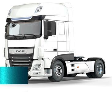 Levně Barva na auto ve spreji DAF E0828MEBL STS LOGISTICS BLUE