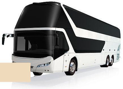Levně Autolak ve spreji Neoplan BUS 100-119 HELLELFENBEIN kvalita autolaku Profesionální (2K)