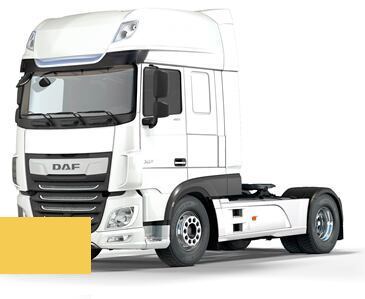 Levně Barva na auto ve spreji DAF 1237402 ECOTRANS GEEL kvalita autolaku Profesionální (2K)