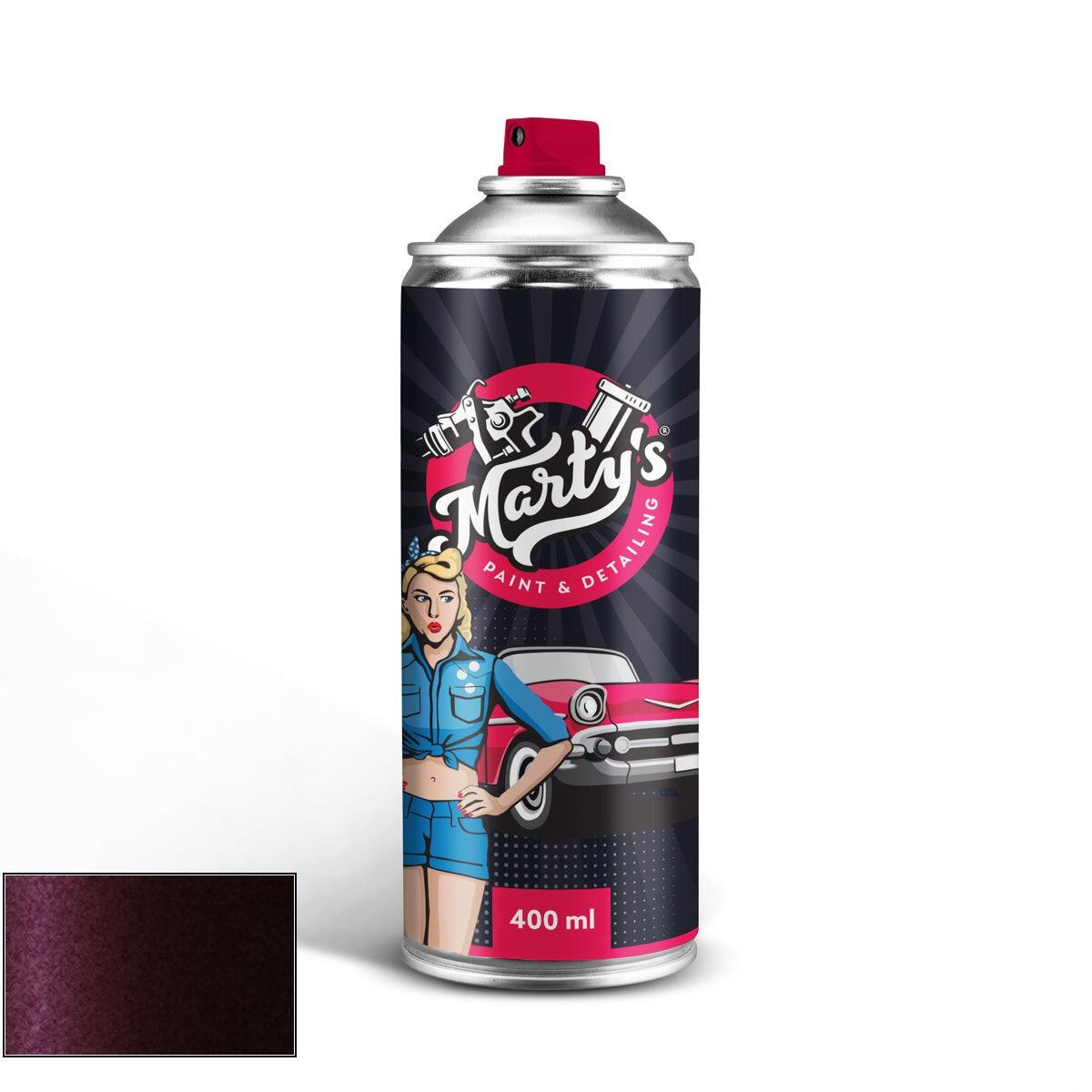 Levně Barva ve spreji Porsche M8N Kupferrubinmetallic