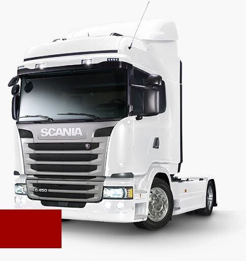 Levně Autolak ve spreji Scania 1366683 SCANIA ROT kvalita autolaku Profesionální (2K)