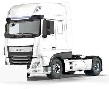 Levně Barva na auto ve spreji DAF E0156WHTE COR SCHOUTEN WIT kvalita autolaku Profesionální (2K)