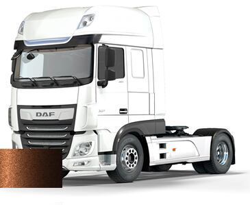 Levně Barva na auto ve spreji DAF E0721MEBR MLG TRANSPORT BROWN