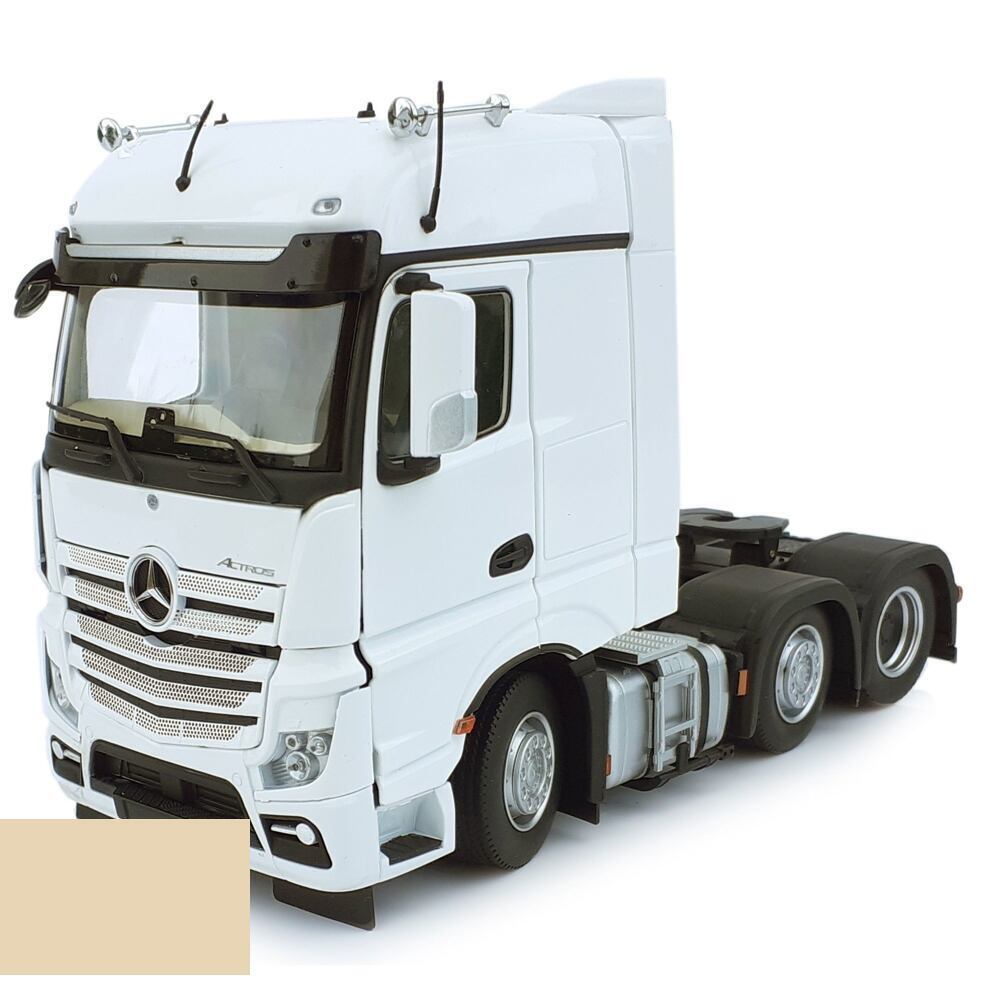 Levně Autolak ve spreji Mercedes Truck 1623 HELLELFENBEIN kvalita autolaku Profesionální (2K)