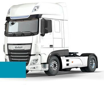 Levně Barva na auto ve spreji DAF 1295604 SUIKERUNIEBLAUW kvalita autolaku Profesionální (2K)