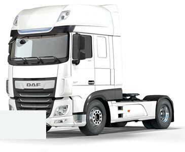 Levně Barva na auto ve spreji DAF 1251019 BP WHITE kvalita autolaku Profesionální (2K)