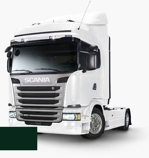 Levně Autolak ve spreji Scania 1396034 TANNEN GRUEN kvalita autolaku Profesionální (2K)
