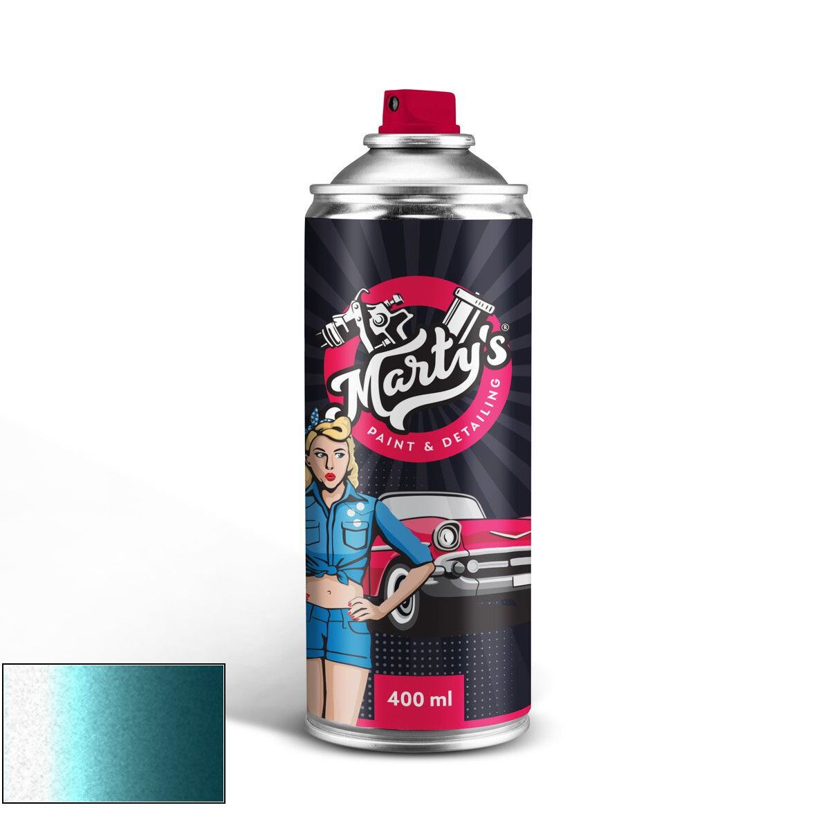 Levně Barva ve spreji Daewoo 84L Teal Blue
