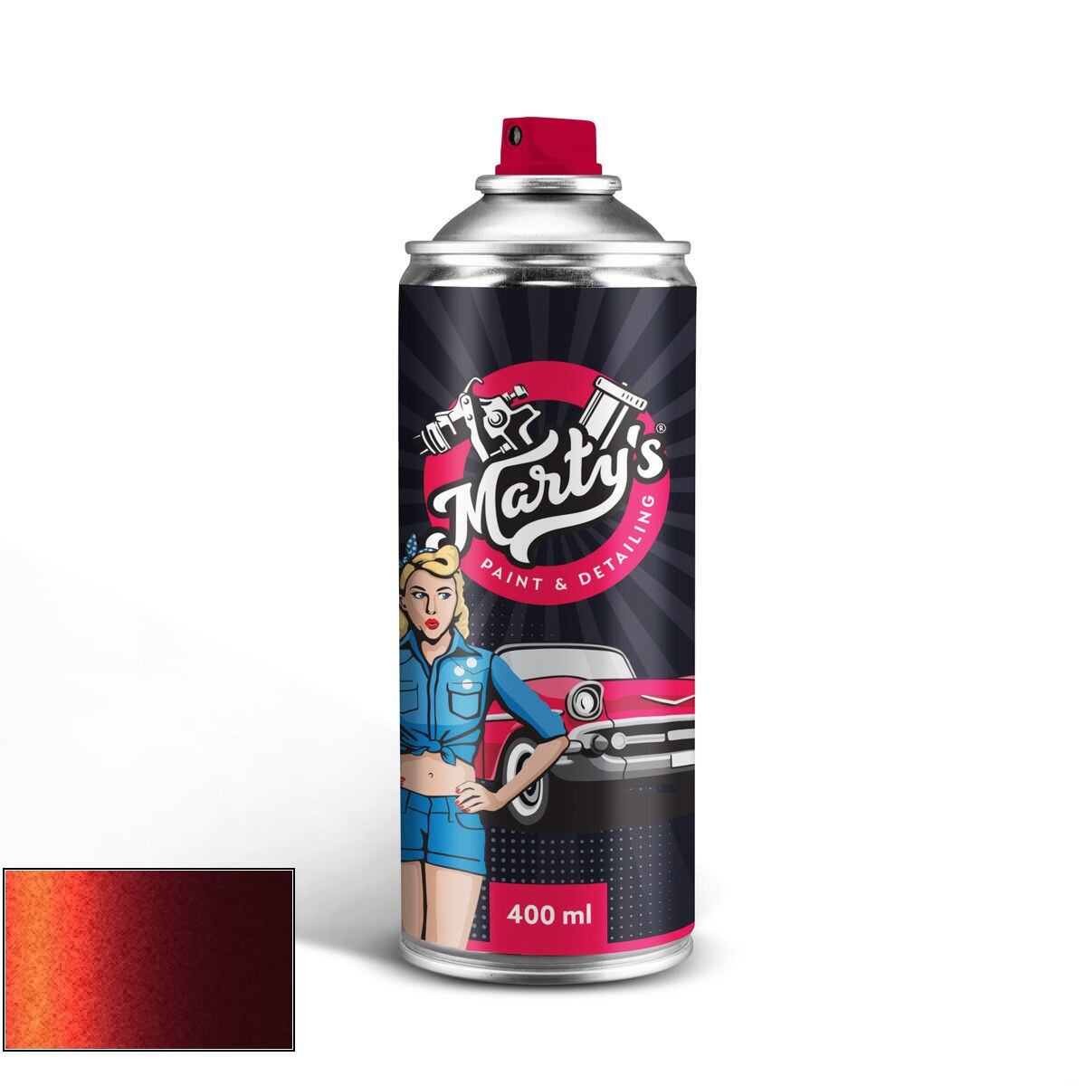 Levně Barva ve spreji Land Rover CCV Spectral Red