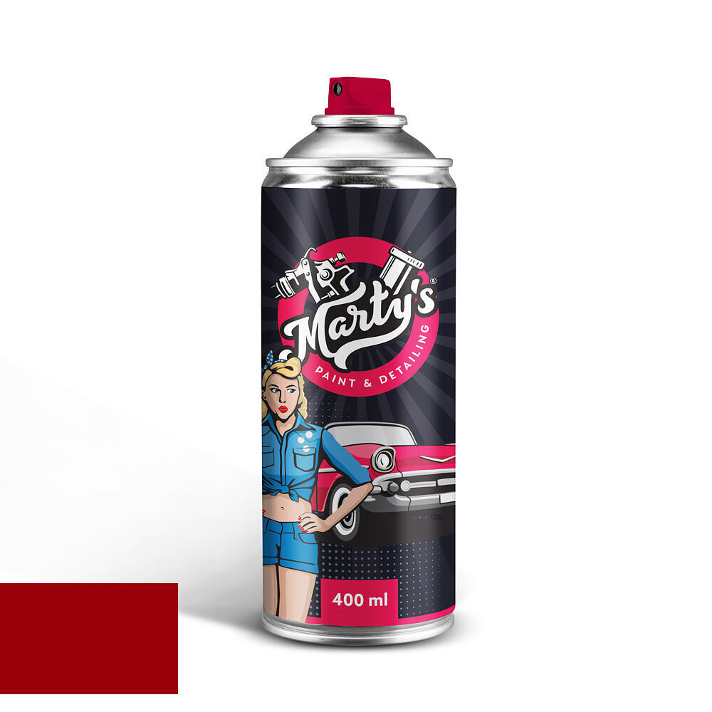 Levně Motolak ve spreji Triumph CI MATT DIBLO RED