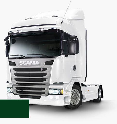 Levně Autolak ve spreji Scania 1396020 SPIRIT GREEN kvalita autolaku Profesionální (2K)