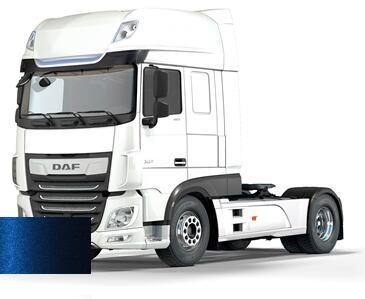Levně Barva na auto ve spreji DAF E0507MEBL FRANK STARMANS BLUE
