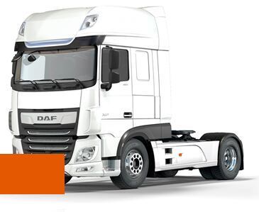 Levně Barva na auto ve spreji DAF 1857601 J0638 ORANGE kvalita autolaku Profesionální (2K)