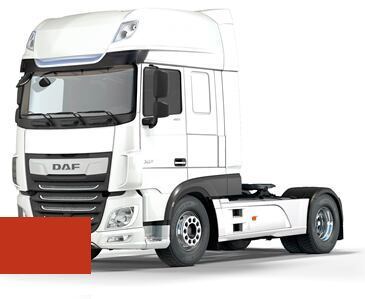 Levně Barva na auto ve spreji DAF 1898203 PANTONE 485C RED kvalita autolaku Profesionální (2K)