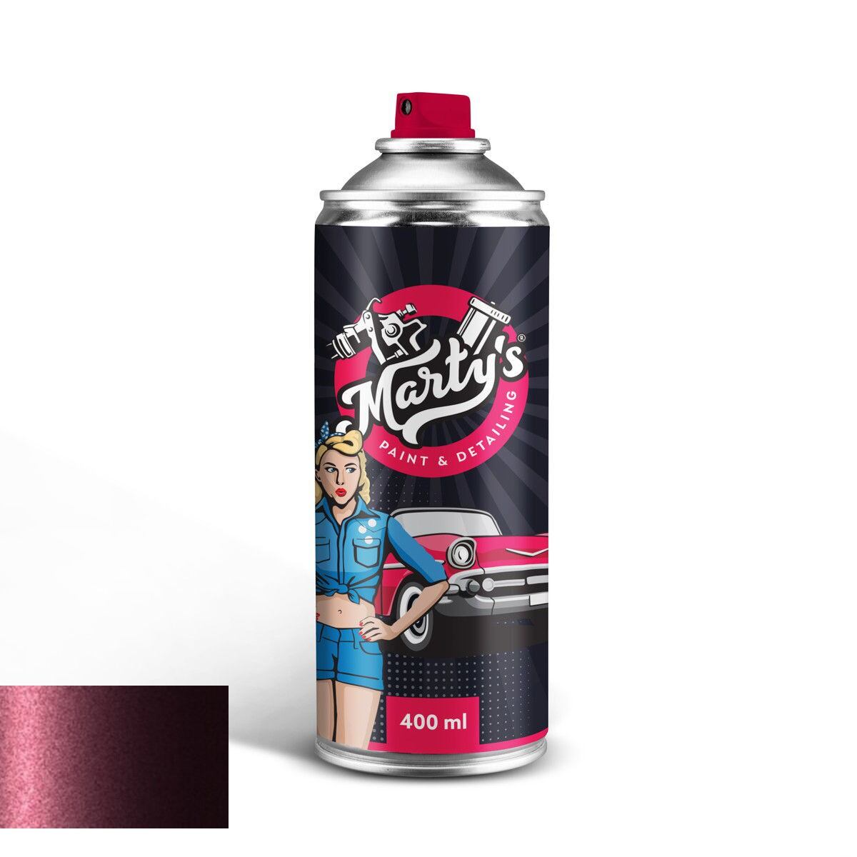 Levně Autolak ve spreji Citroen KEH Framboise Nacre