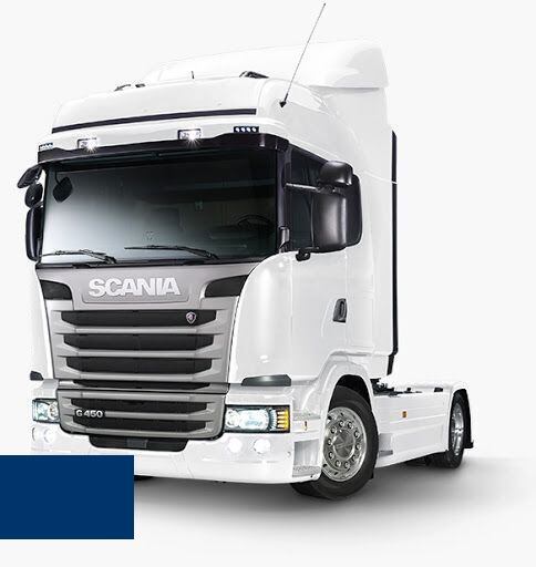 Levně Autolak ve spreji Scania 1366974 BLUE ICI AG62 kvalita autolaku Profesionální (2K)