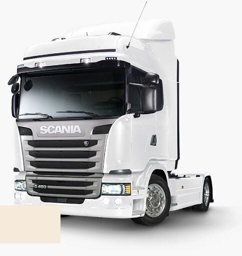Levně Autolak ve spreji Scania 1366985 SCANIA-WEISS kvalita autolaku Profesionální (2K)