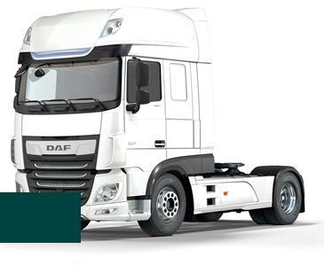 Levně Barva na auto ve spreji DAF 527056 BLAUGRUEN RAL6004 kvalita autolaku Profesionální (2K)