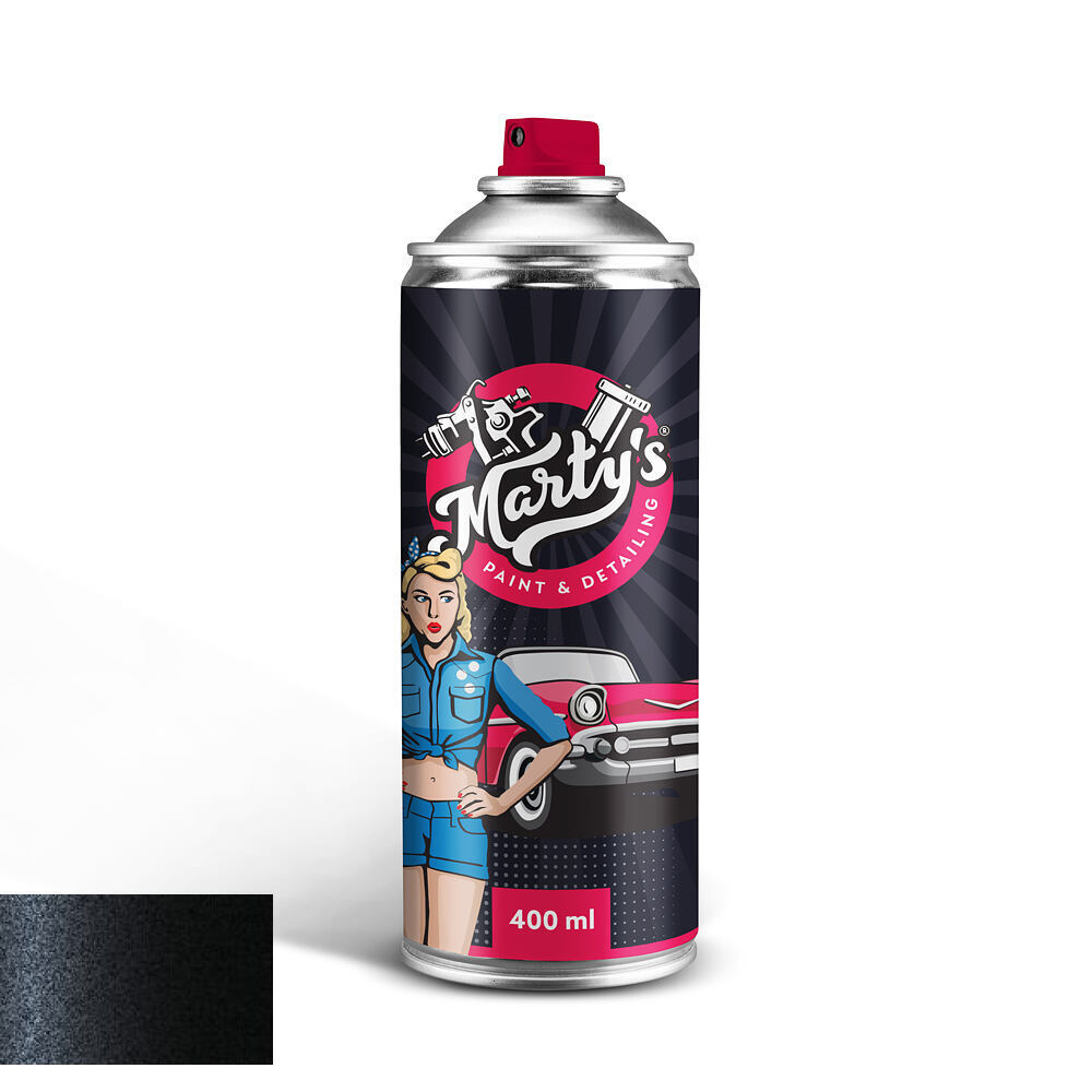 Levně Autolak ve spreji KIA 1K BLACK PEARL