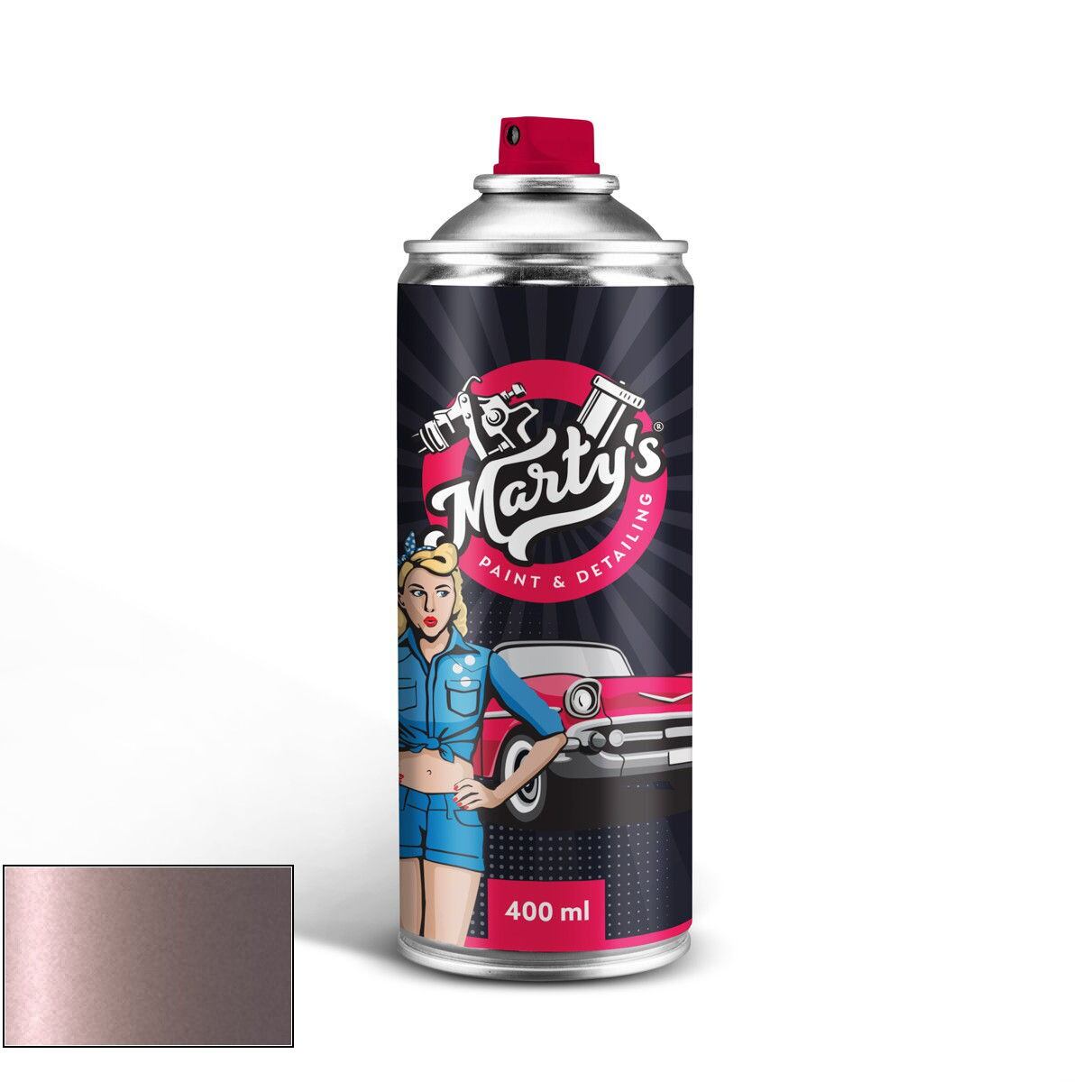 Levně Barva ve spreji Porsche LM4T Frozenberry Metallic
