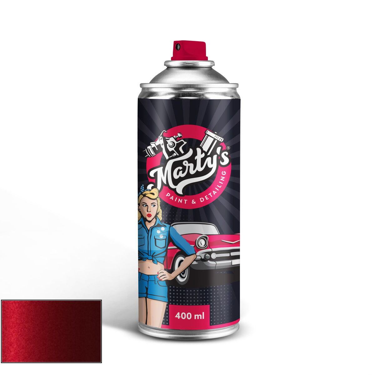 Levně Barva ve spreji Land Rover 845 Cranberry Red