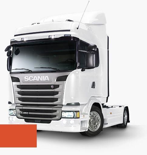 Levně Autolak ve spreji Scania 1175 PAPRIKAROD/RED 2224 kvalita autolaku Profesionální (2K)