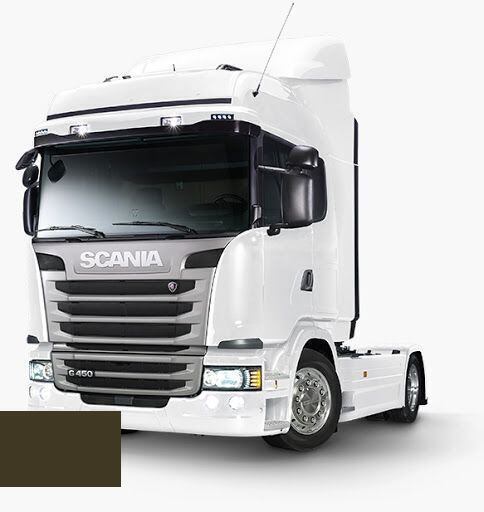 Levně Autolak ve spreji Scania 1396290 GREEN RAL6014 kvalita autolaku Profesionální (2K)