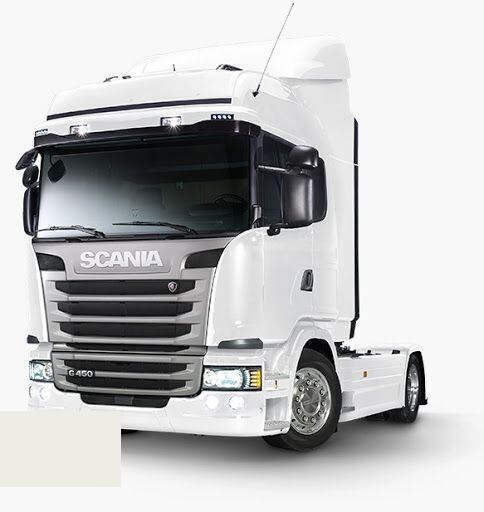Levně Autolak ve spreji Scania 1366958 SCANIA WEISS kvalita autolaku Profesionální (2K)