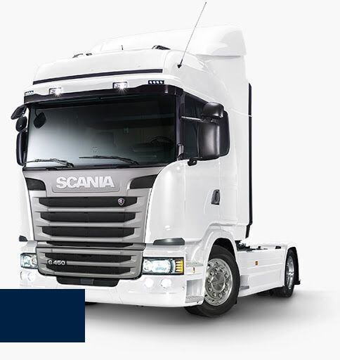 Levně Autolak ve spreji Scania 1406912 DUNKELBLAU kvalita autolaku Profesionální (2K)