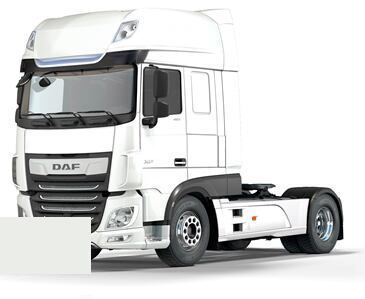 Levně Barva na auto ve spreji DAF CE491WHTE BRUHIN TRANSPOR WHITE kvalita autolaku Profesionální (2K)
