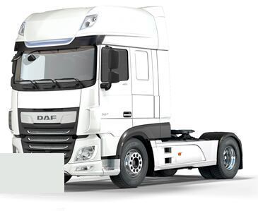 Levně Barva na auto ve spreji DAF 1300134 MERCEDES 9147 WIT kvalita autolaku Profesionální (2K)