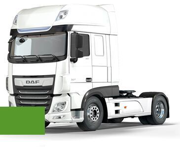 Levně Barva na auto ve spreji DAF 1237405 GELBGRUEN RAL6018 kvalita autolaku Profesionální (2K)
