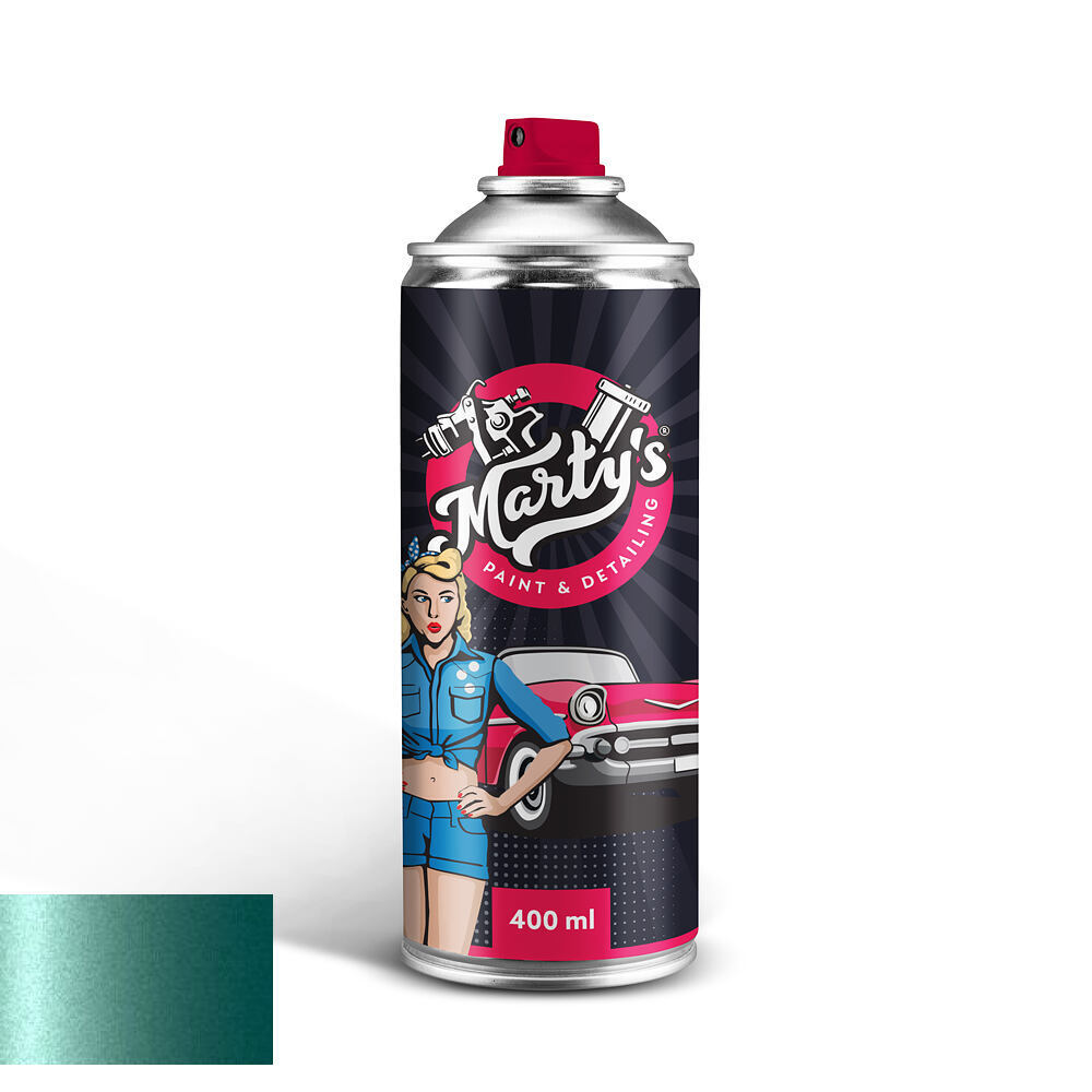 Levně Barva na auto ve spreji Ford V MEDIUM AQUA TEAL