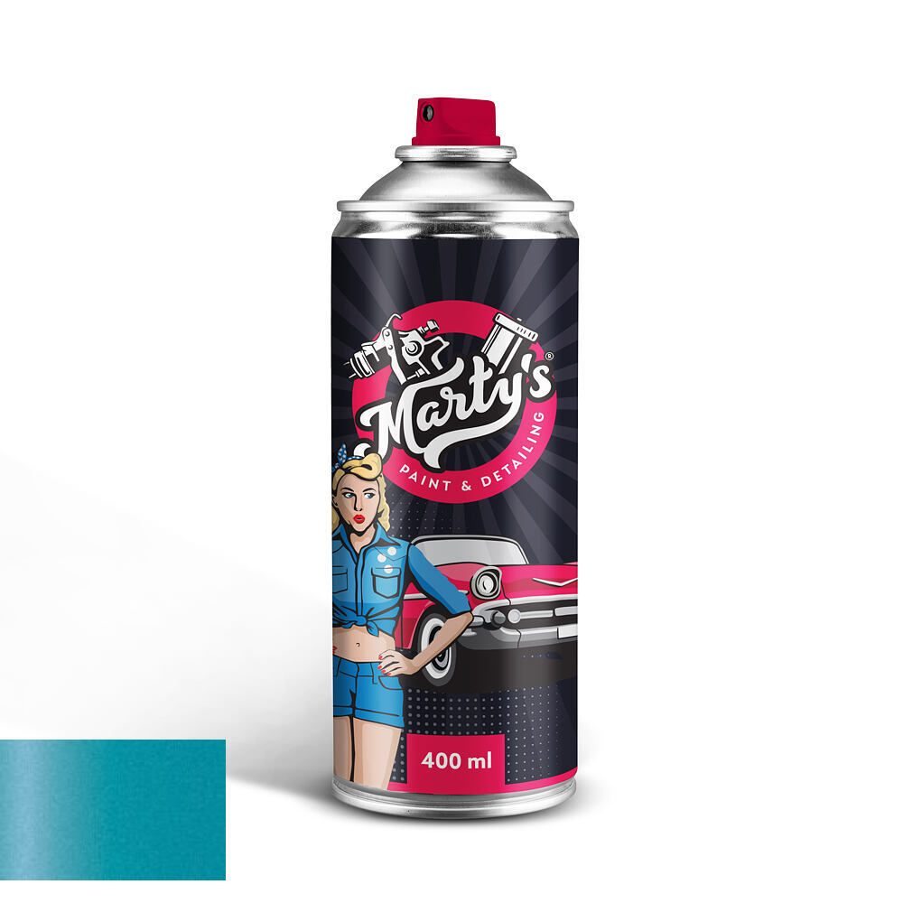 Levně Autolak ve spreji Nissan RBS LIGHT BLUE