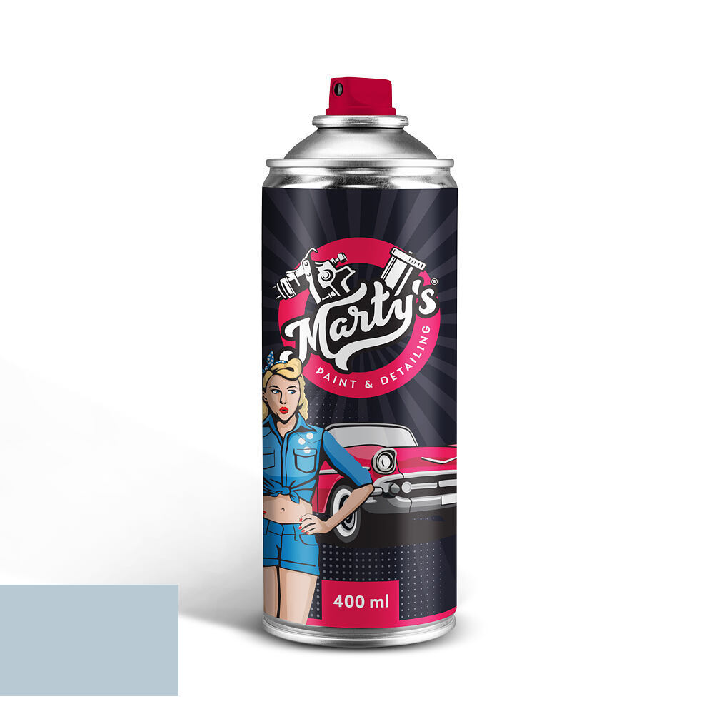 Levně Autolak ve spreji Volkswagen VW LG5A CAMEO (VAPOR) BLUE kvalita autolaku Profesionální (2K)