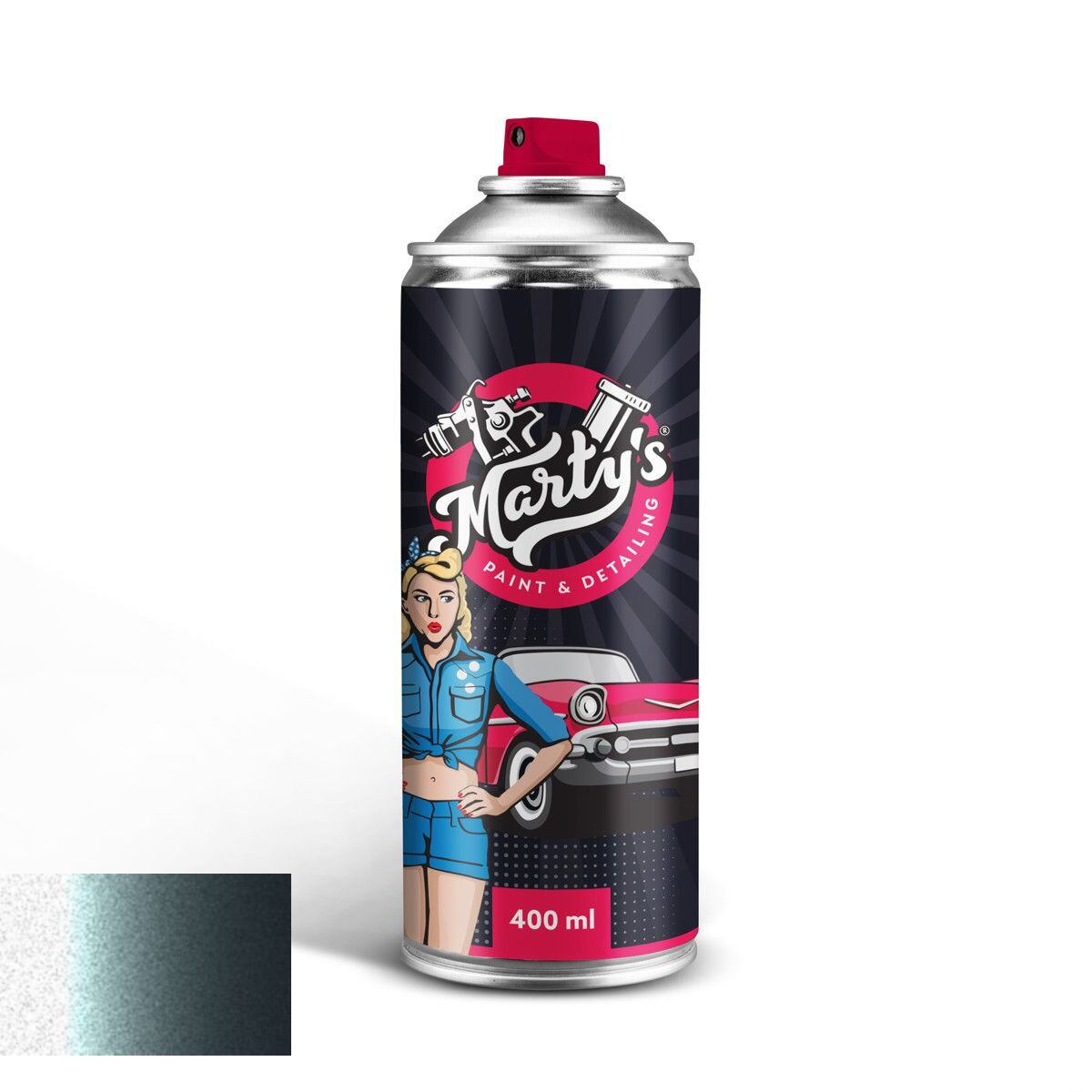 Levně Autolak ve spreji Peugeot KGH Bleu Baikal