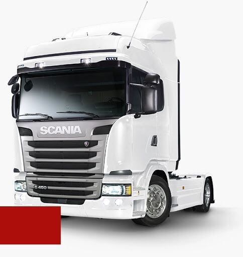 Levně Autolak ve spreji Scania 1366600 RED 95 kvalita autolaku Profesionální (2K)