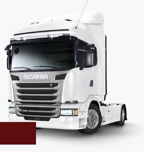 Levně Autolak ve spreji Scania 1396323 RED kvalita autolaku Profesionální (2K)