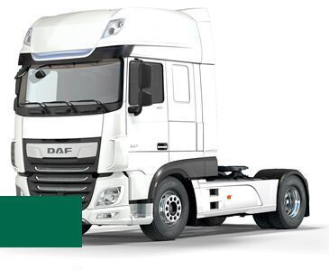 Levně Barva na auto ve spreji DAF CD755GREE TUERKISGRUEN(M5828) kvalita autolaku Profesionální (2K)