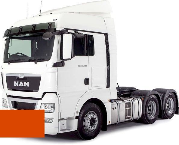 Levně Autolak ve spreji MAN 2512 TNT ORANGE kvalita autolaku Profesionální (2K)
