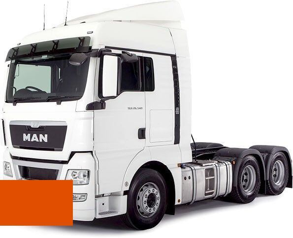 Levně Autolak ve spreji MAN 2009 RAL 2009 VERKEHRSORANGE kvalita autolaku Profesionální (2K)