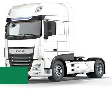 Levně Barva na auto ve spreji DAF 1206018 VERKEHRSGRUEN RAL6024 kvalita autolaku Profesionální (2K)